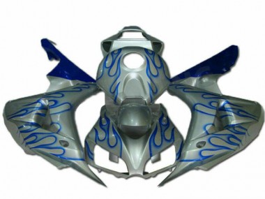 Online CBR 1000 RR 06-07 Verkleidungen - Blau Flamme Silber