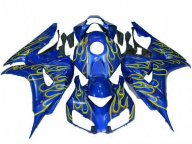 Online CBR 1000 RR 06-07 Verkleidungen - Gelb Flamme Blau