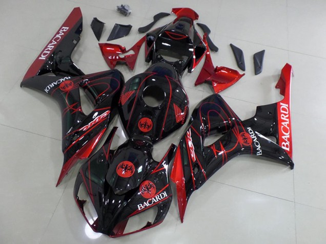 Online CBR 1000 RR 06-07 Verkleidungen - Schwarzer Bacardi Online CBR 1000 RR 06-07 Verkleidungen - Schwarzer Bacardi