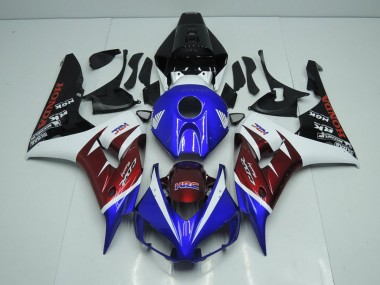 Online CBR 1000 RR 06-07 Verkleidungen - Burgunderrot und Blau