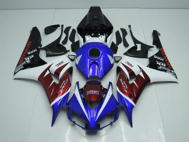 Online CBR 1000 RR 06-07 Verkleidungen - Burgunderrot und Blau Online CBR 1000 RR 06-07 Verkleidungen - Burgunderrot und Blau