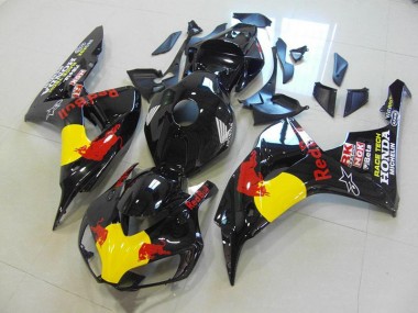 Online CBR 1000 RR 06-07 Verkleidungen - Schwarzer Rot Bull