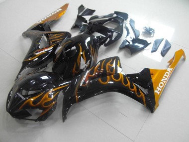 Online CBR 1000 RR 06-07 Verkleidungen - Gold Flamme