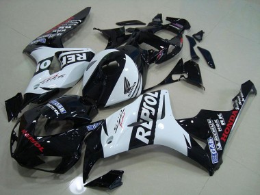 Online CBR 1000 RR 06-07 Verkleidungen - Schwarz Weiß Repsol