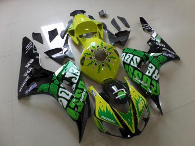 Online CBR 1000 RR 06-07 Verkleidungen - Grün Gelb Rossi