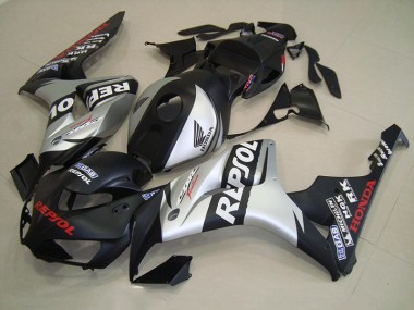 Online CBR 1000 RR 06-07 Verkleidungen - Matt Schwarz Silber Repsol