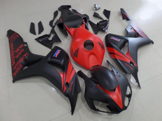 Online CBR 1000 RR 06-07 Verkleidungen - Rot und Matt Schwarz Online CBR 1000 RR 06-07 Verkleidungen - Rot und Matt Schwarz