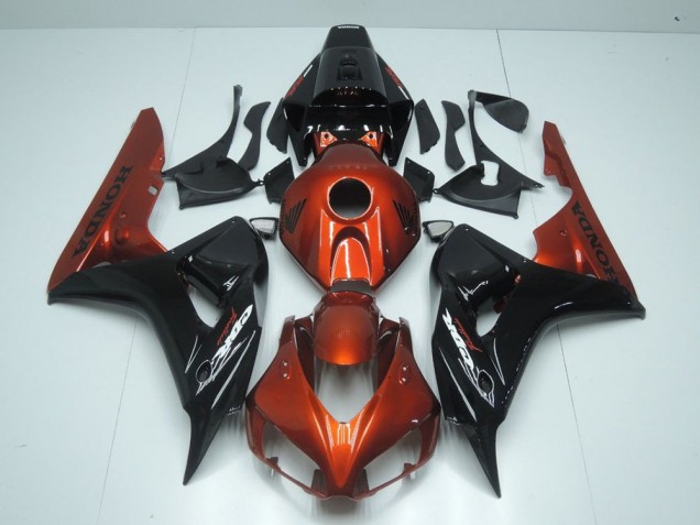 Online CBR 1000 RR 06-07 Verkleidungen - Orange und Schwarz Online CBR 1000 RR 06-07 Verkleidungen - Orange und Schwarz