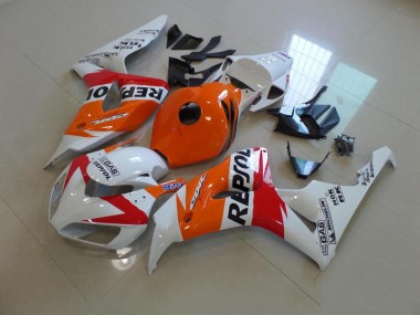 Online CBR 1000 RR 06-07 Verkleidungen - Weiß Und Orange Repsol