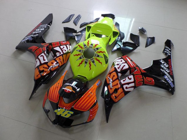 Online CBR 1000 RR 06-07 Verkleidungen - Rossi Fluro Grün Online CBR 1000 RR 06-07 Verkleidungen - Rossi Fluro Grün