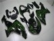 Online ZX10R 06-07 Verkleidungen - Schwarze Grüne Flamme Online ZX10R 06-07 Verkleidungen - Schwarze Grüne Flamme