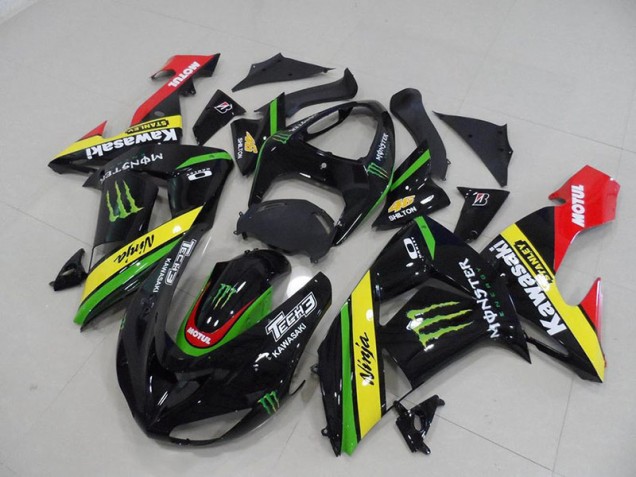 Online ZX10R 06-07 Verkleidungen - Schwarz Gelbes Monster Online ZX10R 06-07 Verkleidungen - Schwarz Gelbes Monster