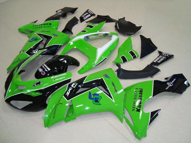 Online ZX10R 06-07 Verkleidungen - Grün Online ZX10R 06-07 Verkleidungen - Grün