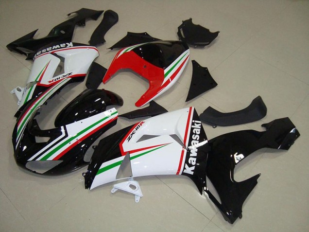 Online ZX10R 06-07 Verkleidungen - Weiß Und Schwarz Online ZX10R 06-07 Verkleidungen - Weiß Und Schwarz