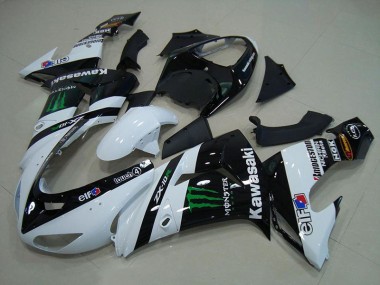 Online ZX10R 06-07 Verkleidungen - Weiß Monster