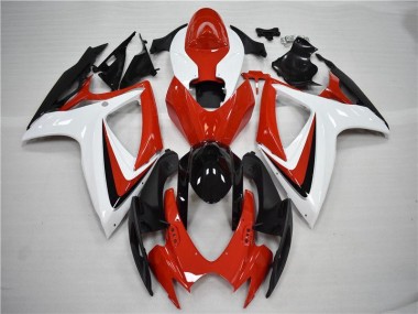 Online GSXR 600 / 750 K6 06-07 Verkleidungen - Rot Schwarz