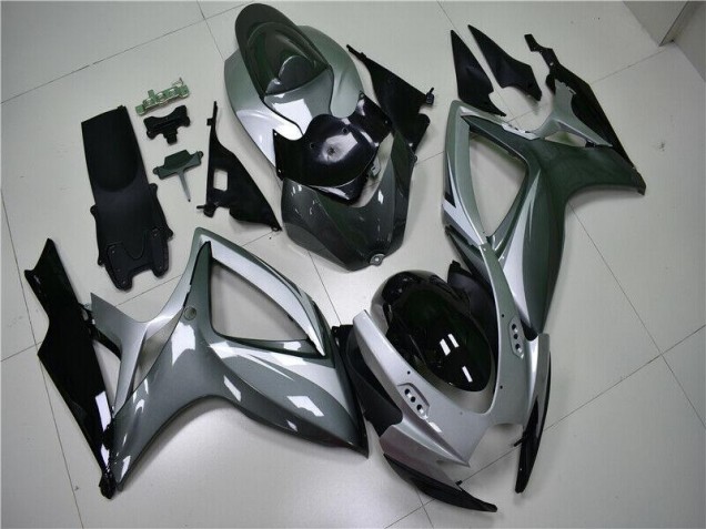 Online GSXR 600 / 750 K6 06-07 Verkleidung - Silber Grau Online GSXR 600 / 750 K6 06-07 Verkleidung - Silber Grau