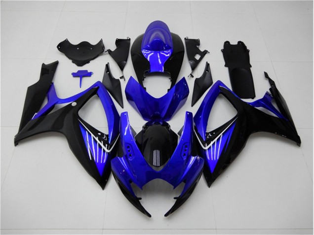 Online GSXR 600 / 750 K6 06-07 Verkleidungen & Plastik - Blau Schwarz Online GSXR 600 / 750 K6 06-07 Verkleidungen & Plastik - Blau Schwarz