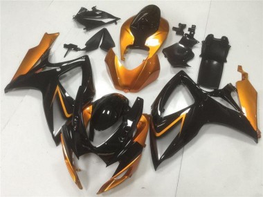 Online GSXR 600 / 750 K6 06-07 Verkleidung - Schwarz Orange