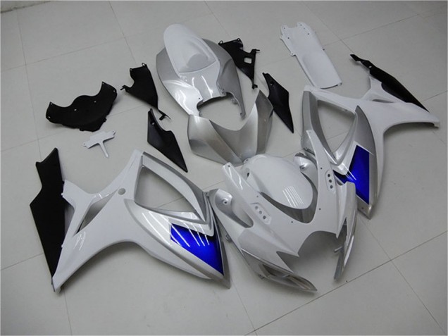 Online GSXR 600 / 750 K6 06-07 Verkleidung - Weiß Blau Online GSXR 600 / 750 K6 06-07 Verkleidung - Weiß Blau