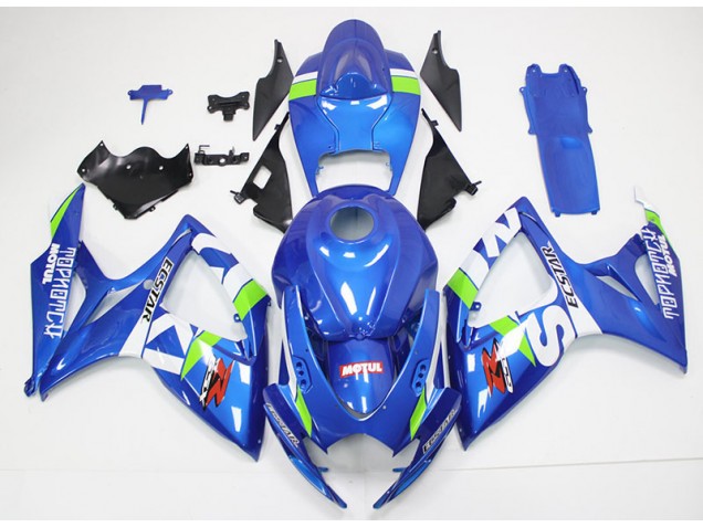 Online GSXR 600 / 750 K6 06-07 Verkleidung - Blau Weiß Online GSXR 600 / 750 K6 06-07 Verkleidung - Blau Weiß