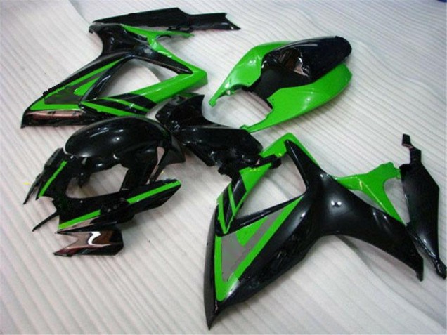 Online GSXR 600 / 750 K6 06-07 Verkleidungen - Grün Schwarz Online GSXR 600 / 750 K6 06-07 Verkleidungen - Grün Schwarz