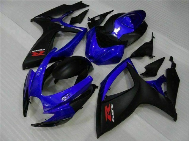 Online GSXR 600 / 750 K6 06-07 Verkleidungen - Blau Schwarz Online GSXR 600 / 750 K6 06-07 Verkleidungen - Blau Schwarz