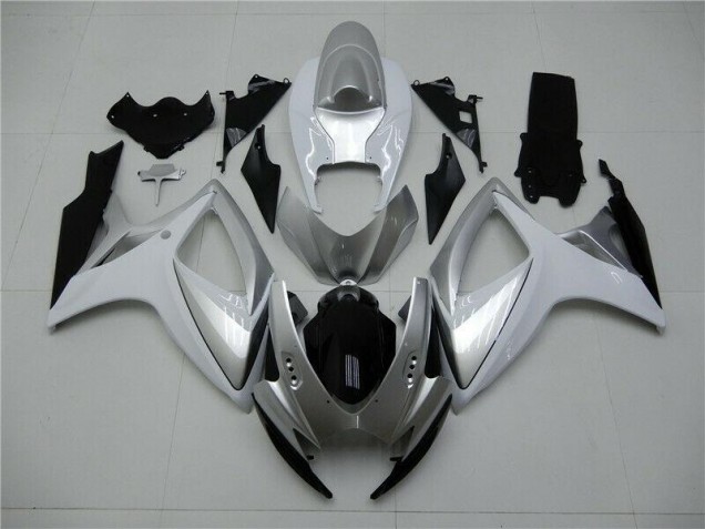 Online GSXR 600 / 750 K6 06-07 Verkleidung - Silber Online GSXR 600 / 750 K6 06-07 Verkleidung - Silber