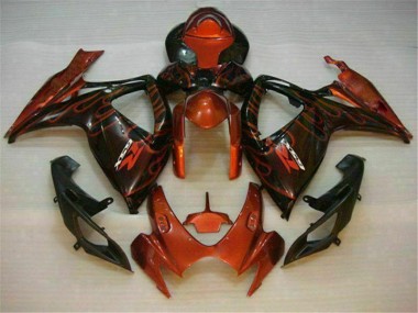 Online GSXR 600 / 750 K6 06-07 Verkleidungen - Rot