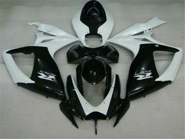 Online GSXR 600 / 750 K6 06-07 Verkleidungen - Schwarz Weiß Online GSXR 600 / 750 K6 06-07 Verkleidungen - Schwarz Weiß