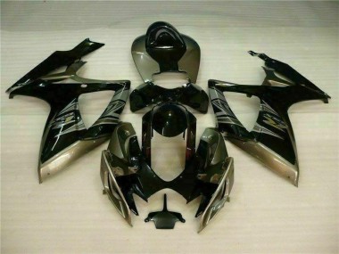 Online GSXR 600 / 750 K6 06-07 Verkleidungen - Schwarz Grau