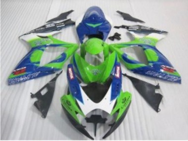 Online GSXR 600 / 750 K6 06-07 Verkleidungen - Blau Grün