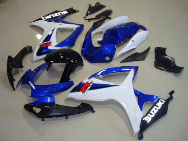 Online GSXR 750 K6 06-07 Verkleidungen - Blau Weiß Schwarz