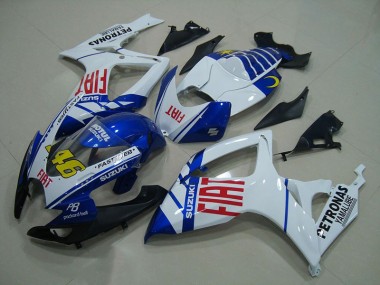 Online GSXR 750 K6 06-07 Verkleidungen - Blau Weiß Fiat 46