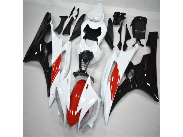 Online R6 06-07 Verkleidungen - Rot Weiß Schwarz Online R6 06-07 Verkleidungen - Rot Weiß Schwarz