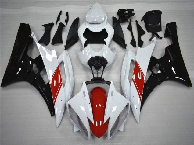 Online R6 06-07 Verkleidungen - Rot Weiß Schwarz Online R6 06-07 Verkleidungen - Rot Weiß Schwarz