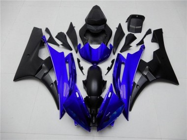 Online R6 06-07 Verkleidungen Komplett Sets - Blau Schwarz