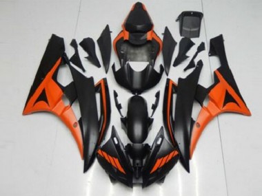 Online R6 06-07 Verkleidung - Orange Schwarz