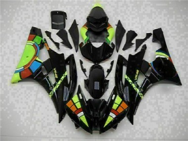 Online R6 06-07 Vollverkleidung - Schwarz