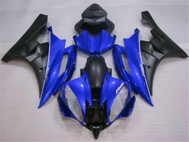 Online R6 06-07 Motorrad Verkleidungen - Blau Schwarz