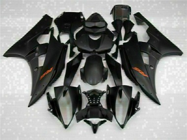 Online R6 06-07 Motorrad Verkleidung - Schwarz