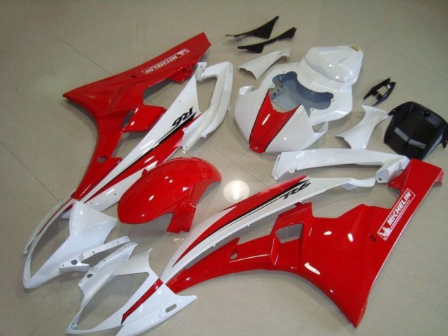 Online R6 06-07 Motorrad Verkleidungen - Rot Weiß Online R6 06-07 Motorrad Verkleidungen - Rot Weiß