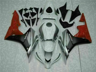 Online CBR 600 RR 07-08 Vollverkleidung - Weiß Schwarz Rot