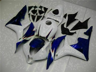 Online CBR 600 RR 07-08 Verkleidungen - Weiß Blau