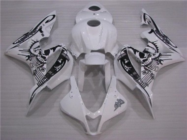Online CBR 600 RR 07-08 Verkleidung - Schwarz Weiß