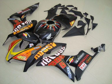 Online CBR 600 RR 07-08 Verkleidungen - Matt Schwarzer Rossi
