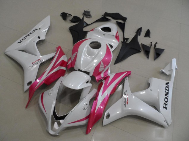 Online CBR 600 RR 07-08 Verkleidungen - Perl Weiß mit Rosa Online CBR 600 RR 07-08 Verkleidungen - Perl Weiß mit Rosa