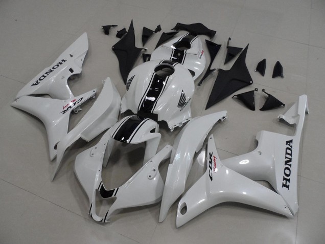 Online CBR 600 RR 07-08 Verkleidungen - Perl Weiß mit schwarzen Streifen Online CBR 600 RR 07-08 Verkleidungen - Perl Weiß mit schwarzen Streifen