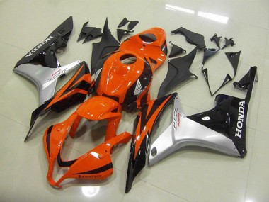 Online CBR 600 RR 07-08 Verkleidung - Orange Silber Schwarz