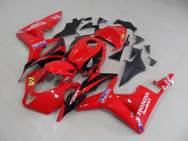 Online CBR 600 RR 07-08 Verkleidungen - Rot Schwarz Rennen
